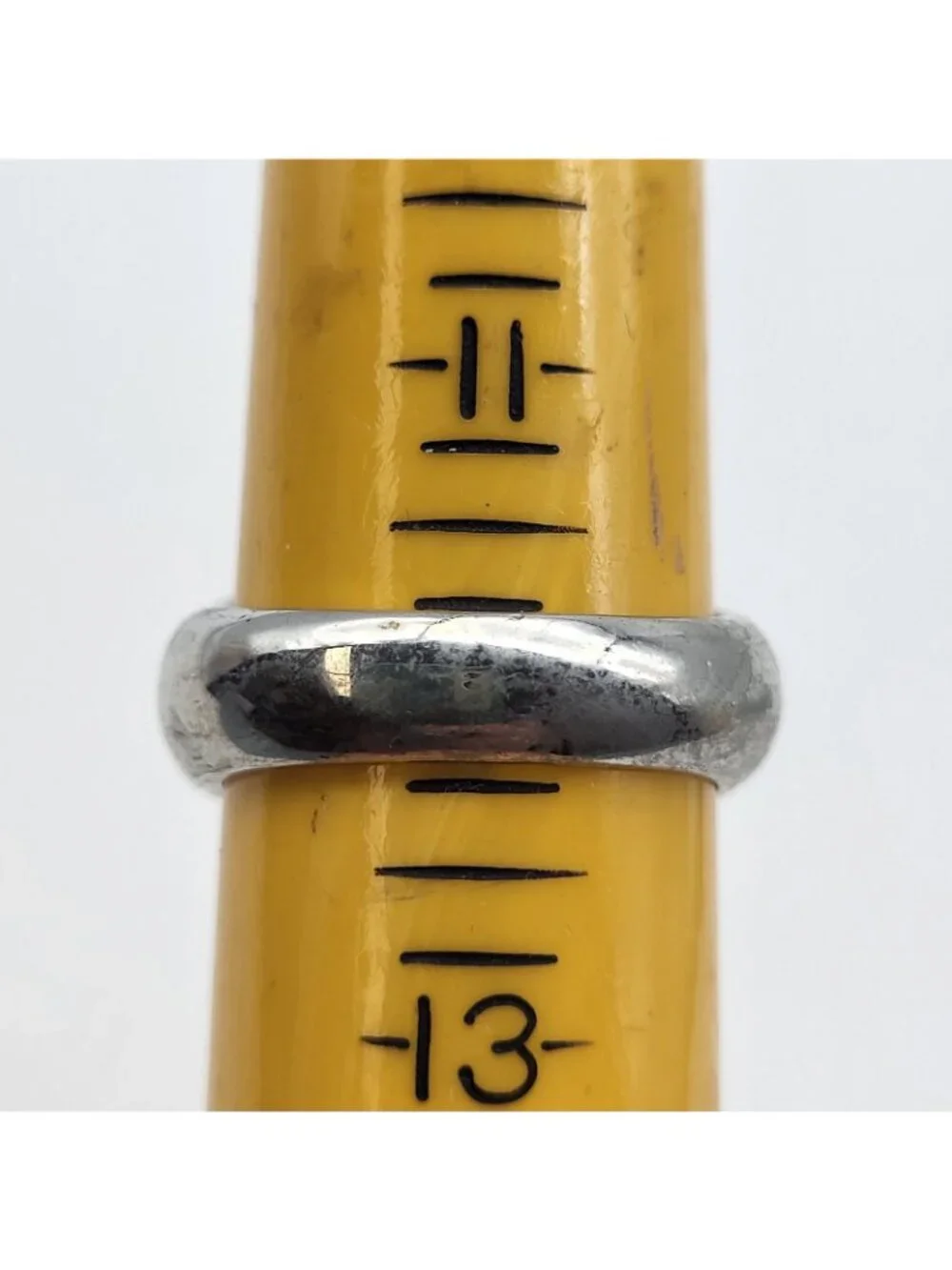 Nosce Te Ipsum Know Thyself Ring Stainless Steel Enamel sz 12 Signet